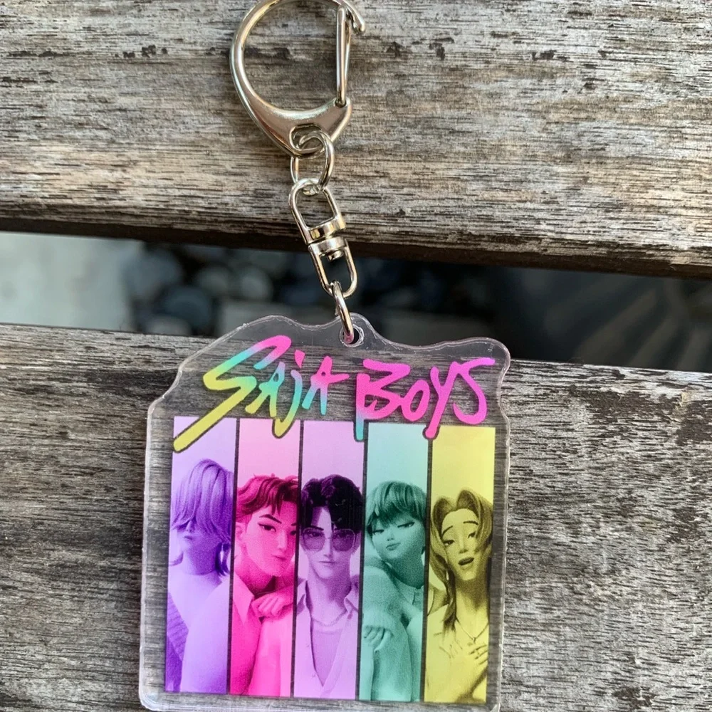 Saja Boys Bag Charm 12 Piece Set Kpop Theme Party Favors Demon Hunters